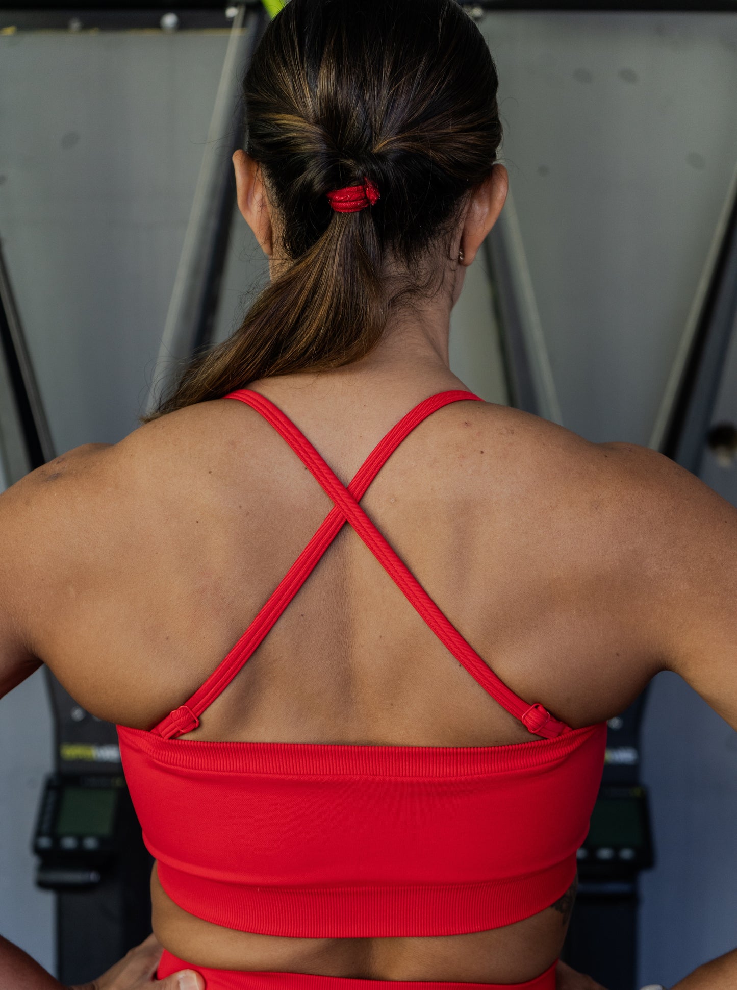 Red Amapola Multiway Bandeau