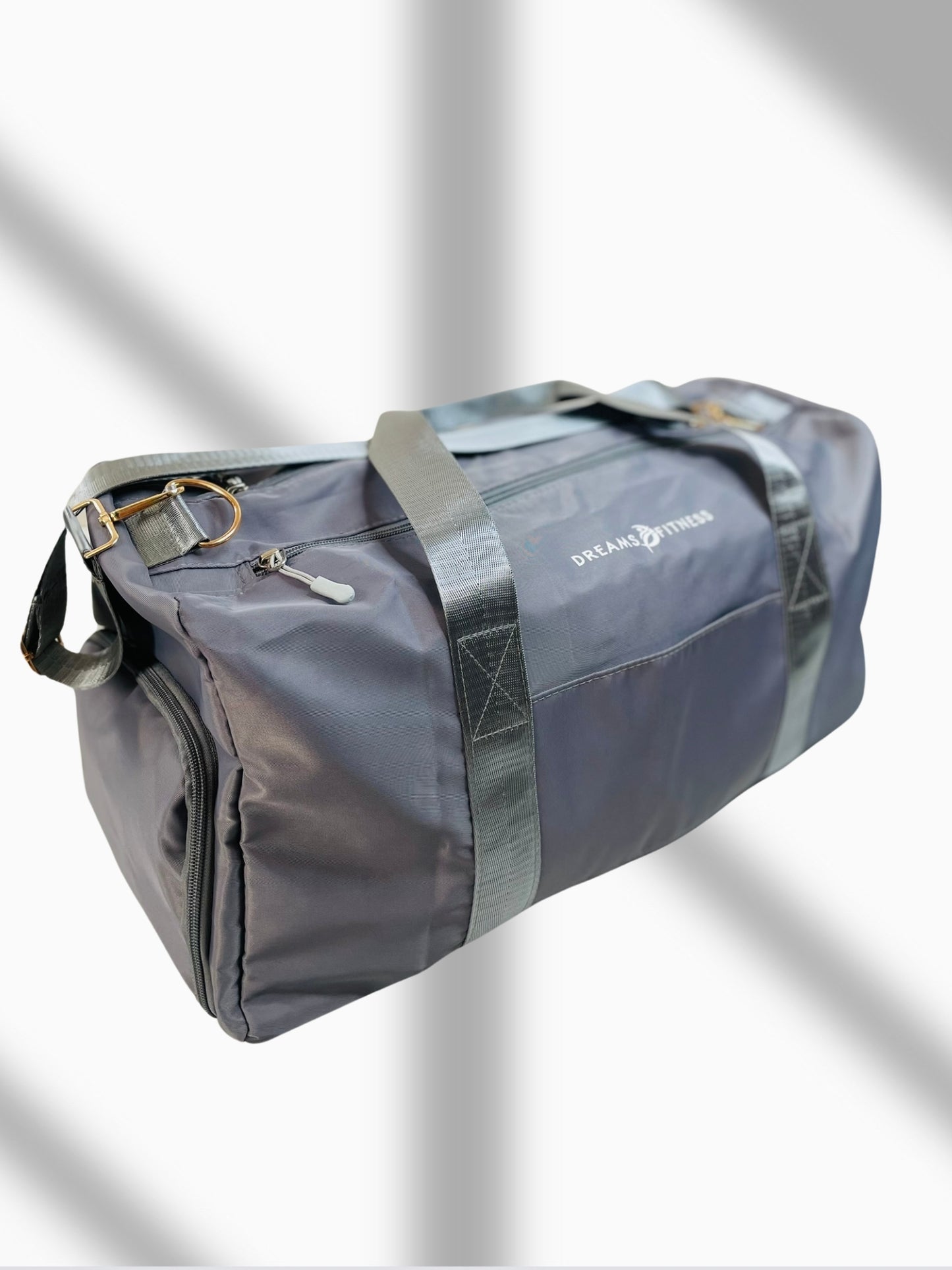 Multifunctional Gray Gym Bag