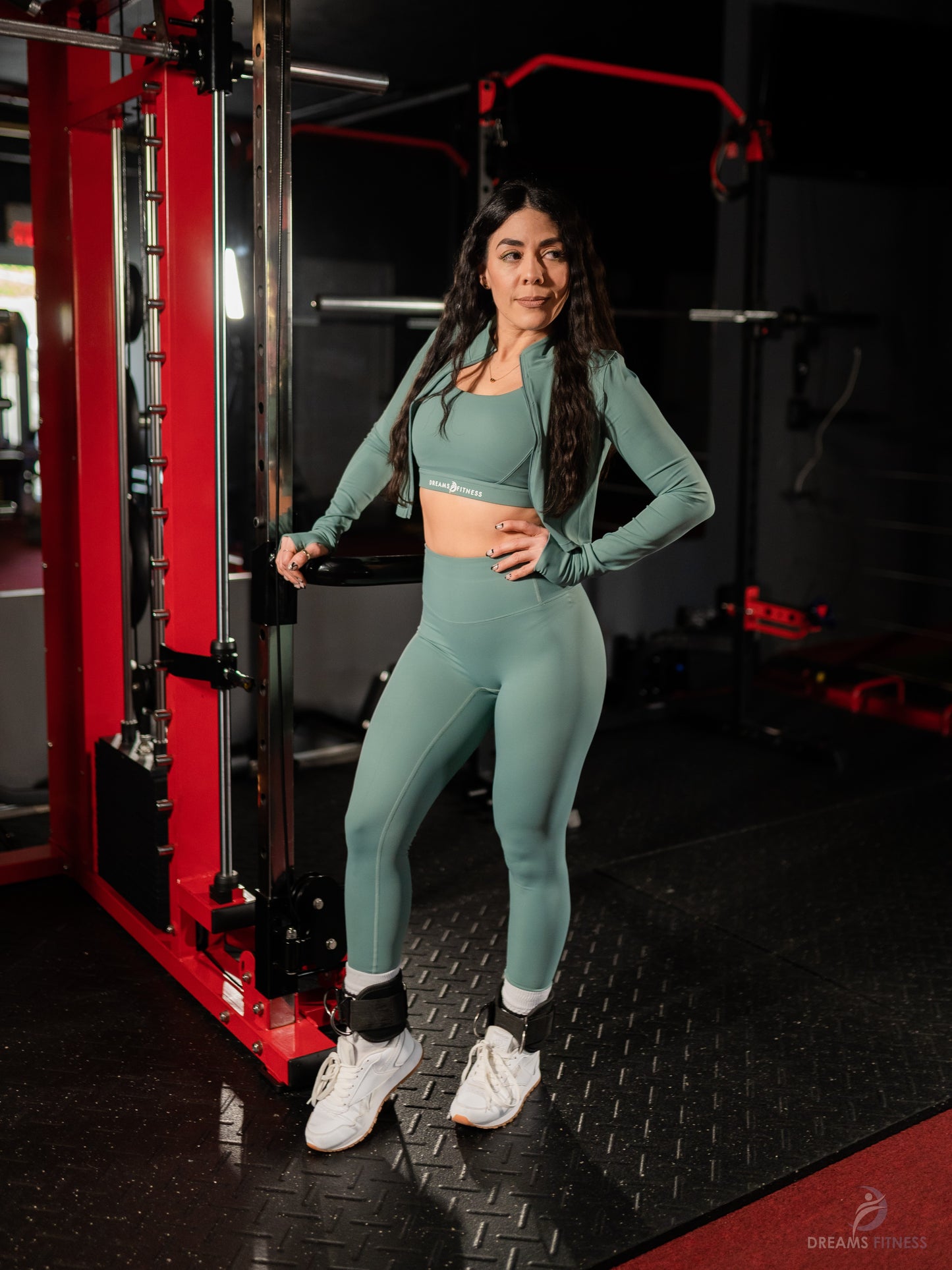 Mineral Green Sculpting Contour Legging